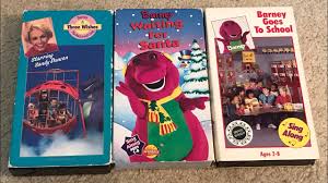 The series focused on a purple tyrannosaurus rex named barney, and a group of kids known as the backyard gang, and the adventures they take, through their imaginations. I Got 3 New Barney And The Backyard Gang Vhs More Youtube