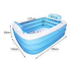 Akoyovwerve Inflatable Swimming Pool Thickened Inflatable Pool 3 Ring Inflatable Pool For Family Children Babies Walmart Com Inflatable Swimming Pool Inflatable Pool Swimming Pools
