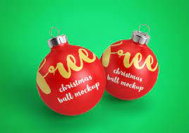 Download Christmas Ball Bauble Ornament Mockup Best Free Mockups