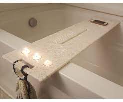 Real beauty goes beyond looks, just like our bathroom accessories do. X Large 46 60 X 8 Bath Tub Tray Custom Made To Order Corian Caddy Tablet Cell Phone Ipad Candles Relax Mom Garden Jacuzzi Hot Spa 112 33 Tub Tray Corian Bath Tub Tray