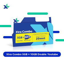 Penawaran akan muncul di menu nomor 1. Jual Kartu Perdana Paket Xtra Combo 5gb 10gb Double Youtube Terbaru Juni 2021 Blibli