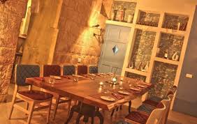 Modern dining room, montreal this modern dining room was inspire by the clients love for light blue and the softnest of the curves, that are present in one of the wall, the table, the mirrors, the vases, the lighting fixture, the flower in the painting. Exclusive Private Room The Blue Room Picture Of Grotto Tavern Island Of Malta Tripadvisor