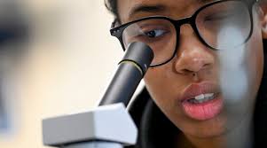 Valley High School biology teacher Kathy Jo Sagwitz learned how to do more  with less for her students. “Before this year, I didn't have a science room  at all,” she said. “I