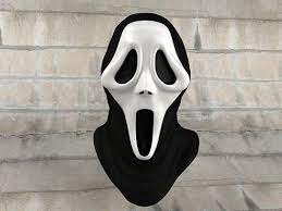 Scream Mask 3d Model Max C4d Obj 3ds Fbx Lwo Stl 3dexport Com By Scream Mask Model Clothes