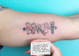 + body measurements & other facts. Family Tattoo La Nuova Ossessione Delle Star