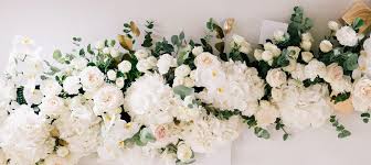 We carry a huge variety of silk flowers from ivy to orchids How To Make A Silk Flower Garland A Simple Diy Project The Koch Blog