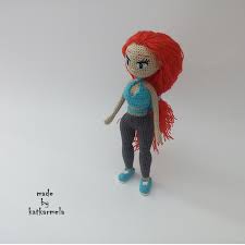 Knitting or designing clothes for dolls can be the best hobby for many. Free Pattern Amigurumi Doll Crochet Tess Katkarmela O Vyazanii