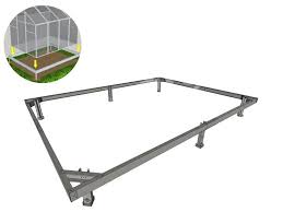 Greenhouse steel foundation 4x6 m 137.00 € | Averto