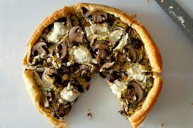 Dot the top with the goat cheese, the pinch of thyme and a nice grind or two of black pepper. Mushroom And Goat Cheese Tart A Kitchen Hoor S Adventures