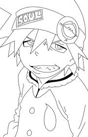 Soul In His Humanoid Form In Soul Eater Coloring Pages Letscolorit Com Disney Coloring Pages Coloring Pages Cute Coloring Pages