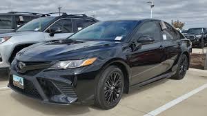 Save $5,260 on a 2020 toyota camry se nightshade fwd near you. 2020 Toyota Camry Se Nightshade Trim Youtube