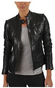 Amazon Canada Softskin Leather Womens Genuine Lambskin Bomber Biker Leather Jacket Leather Jackets Women Lambskin Leather Jacket Leather Jacket Black