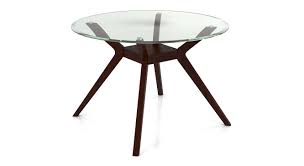 Round dining table available for sale , it's suitable for 2 chairs. Wesley 4 Seater Round Glass Top Dining Table Urban Ladder