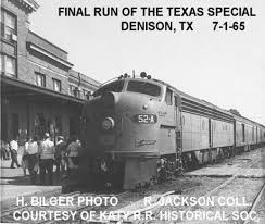 Http Www Katyrailroad Org Images Mktpasseunits52a Denison 7 1 65 Jpg Denison Lake Texoma Old Train