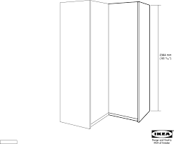 I made some calls to assembly company that put it together for me and got. Ikea Pax Add On Corner Unit 21x93 Pdf Assembly Instruction Download Preview Corner Unit The Unit Ikea Pax