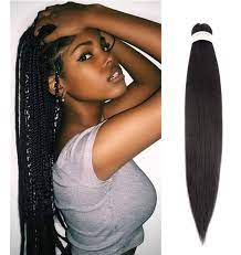 30 Pre Stretched Braiding Knotless Braids Hair 8 Packs Super Long Itch Free Hot Water Setti Braid In Hair Extensions Braided Hairstyles Braids With Extensions