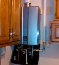 Can you install a tankless water heater outside. Using Drain Pans To Solve Tankless Water Heater Leak Problems