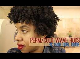 Perm Cold Wave Rods 4c Natural Hair Curl Guide 4c Natural Hair Natural Curls Hairstyles 4c Hairstyles