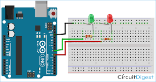 Arduino Freertos Blinking Led Circuit Diagram In 2020 Arduino Arduino Projects Circuit Diagram
