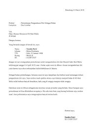 6 contoh surat pengunduran dirisurat resign kerja. Contoh Surat Pengunduran Diri Dari Rumah Sakit Sebagai Perawat Contoh Seputar Surat