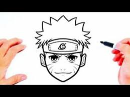 رسم سهل رسومات بالرصاص رسم ناروتو سهل جدا تعليم الرسم للاطفال تعلم الرسم youtube cards playing cards