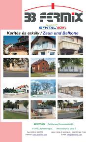 Kerítés és erkély / Zaun und Balkone - PDF Ingyenes letöltés