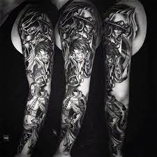 Top 71 One Piece Tattoo Ideas 2021 Inspiration Guide Sleeve Tattoos One Piece Tattoo Pieces Tattoo
