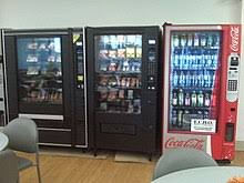 Webmasters, you can add your site in. Vending Machine Wikipedia