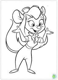 A pop of color will bring this printable coloring pack to life. Gadget Hackwrench Chip N Dale Rescue Rangers Disney Coloring Pages Disney Coloring Pages Printables Bunny Coloring Pages Cartoon Coloring Pages