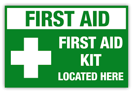 With the help of the first aid kit, you will be able to respond quickly and effectively! First Aid Kit Label Creative Safety Supply
