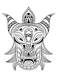 Currently, we advise printable african coloring pages for you, this article is related with south africa flag coloring page. African Mask 3 Africa Adult Coloring Pages