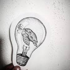 This is a fantastic looking old fashioned light bulb image from a circa 1909 invoice! Image Result For Lightbulb Surrealism Drawing Surrealism Drawing Drawings Light Bulb