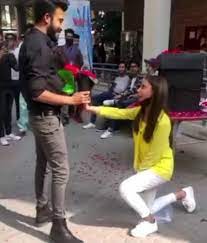 Video messaging for teams vimeo create: Video Of A Girl Proposing To A Boy At Lahore University Goes Viral Showbiz Pakistan