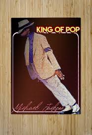 King of pop art puzzle. King Of Pop Michael Jackson Gunawan Rb