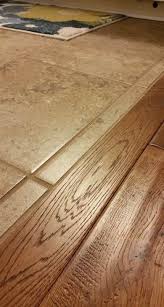 Wood Tile Transition Kitchen Foyers 40 Ideas In 2020 Flooring Wood Tile Floors Tile To Wood Transition