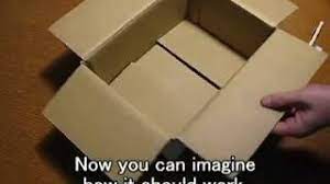 Get started woodworking and s. How To Make Cardboard Box Smaller Youtube