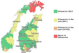 Check eliteserien 2021 page and find many useful statistics with chart. Norwegian Regions Without Teams In Eliteserien Soccer