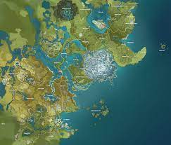 Interactive map is teyvat & inazuma material location map in genshin impact 2.0. Map Of Genshin Impact Blank Update 1 2 Genshin Impact