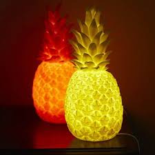 Luminous Pineapple Lamps Pineapple Lamp Pineapple Lights Pineapple Decor