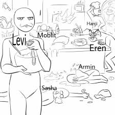 Pin By Summer On Shingeki No Kiojin Memes V Funny Drawings Draw The Squad Drawing Poses