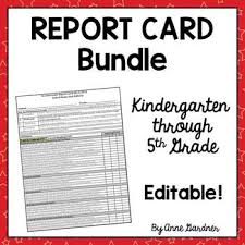 Browse relevant sites & find report template. Editable Common Core Report Card Templates Kindergarten 5th Grade Digital