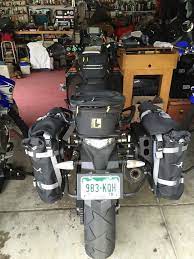 Mosko Moto Bc-35 Mounted On Jesse Soft Bag Mounts Using Jesse Racks On Ktm 1190 Adventure