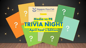 Copyright © 2021 investorplace media, llc. April Fool S Trivia Night Singapore Press Club