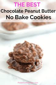 The Best Chocolate Peanut Butter No Bake Cookie Recipe In 2020 Baking Recipes Cookies Peanut Butter No Bake Best No Bake Cookies