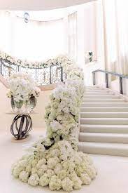The Beverly Hills Hotel Wedding Josh Bobby Wedding Staircase Staircase Decor Wedding Stairs