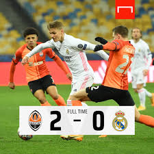 Shakhtar's fernando (4th l) celebrates a goal during the uefa champions league group d match between real madrid cf and shakhtar donetsk in . Goal On Twitter Shakhtar Donetsk Have Done The Double Over Real Madrid Ucl