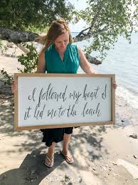Check spelling or type a new query. Diy Scrap Wood Beach Themed Farmhouse Sign Sustain My Craft Habit