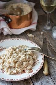 Risotto A La Creme De Cepes Et Truffe Recette Recette Risotto Risotto Cepes