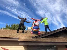 How to put an inflatable on your roof Should We Decorate For Christmas In A Quarantine Readers Say Yes