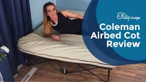 Check spelling or type a new query. Coleman Airbed Cot Review Youtube